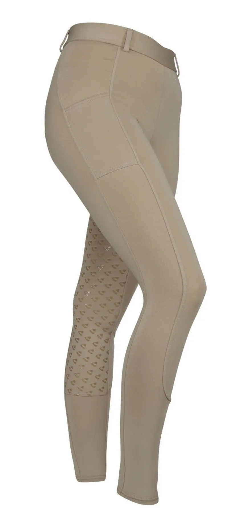 Aubrion Albany Riding Tights Kids in Beige
